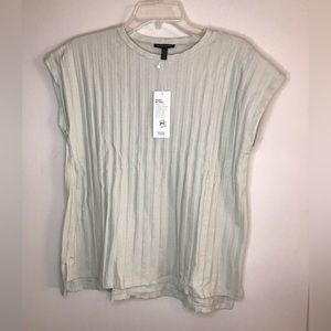 NWT Eileen Fisher mint green top PM